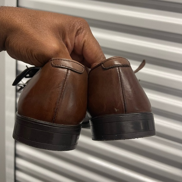 ASOS Double Monk Strap Brown Sz 10 - Picture 2 of 10